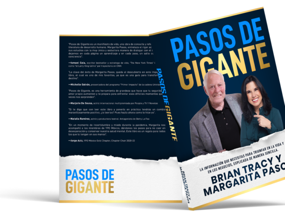 Pasos de gigante de Brian Tracy y Margarita Pasos me ayudó a transformar mi mentalidad y acelerar mi éxito.